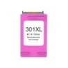 HP 301XL Colour Remanufactured Ink Cartridge - Shows Ink Level - Replaces CH564EE/CH562EE