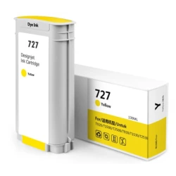 HP 727 Jaune Cartouche d'encre Générique - Remplace B3P21A/F9J78A