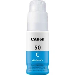 Bouteille d'encre cyan originale Canon GI50 - GI50C/3403C001