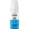 Bouteille d'encre cyan originale Canon GI50 - GI50C/3403C001