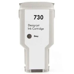 HP 730 Grey Compatible Ink Cartridge - Replaces P2V72A/P2V66A