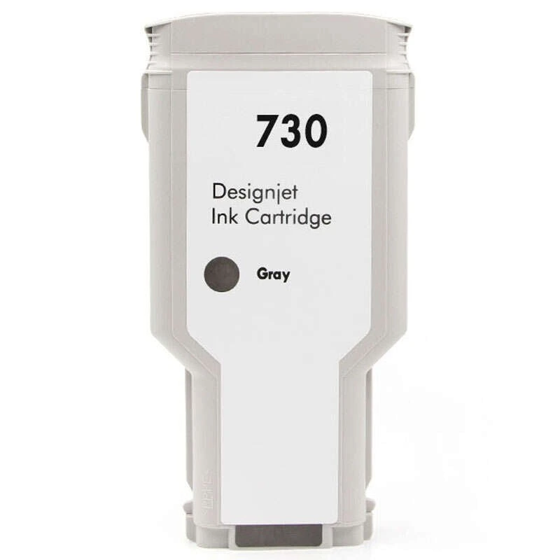 HP 730 Grey Compatible Ink Cartridge - Replaces P2V72A/P2V66A