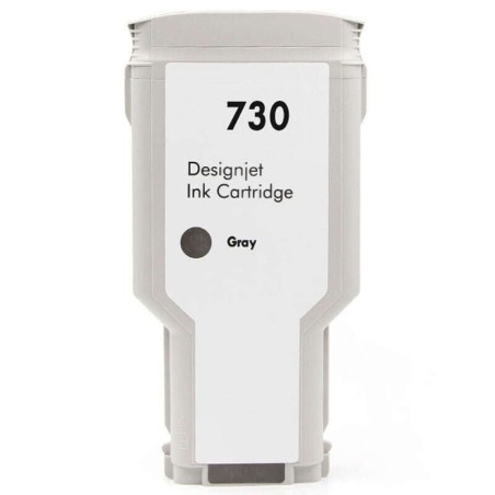 HP 730 Grey Compatible Ink Cartridge - Replaces P2V72A/P2V66A