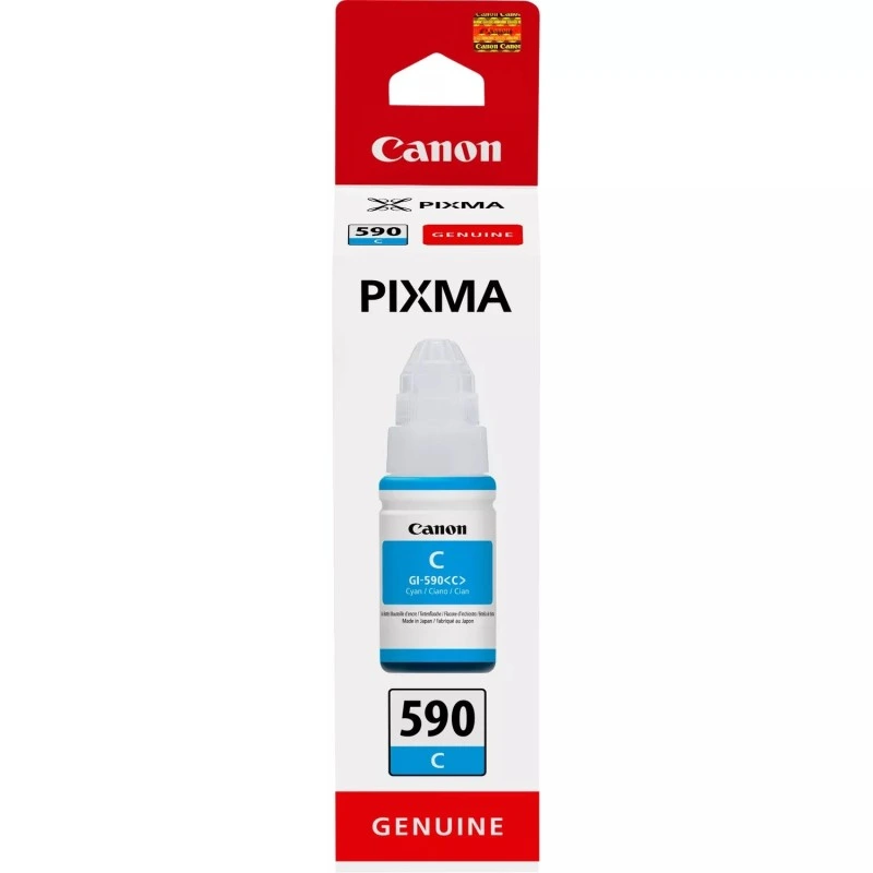 Frasco de tinta original Canon GI590 Ciano - GI590C/1604C001