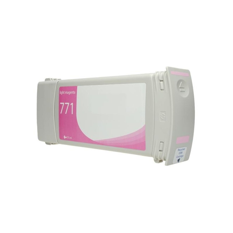 HP 771C Magenta Light Cartucho de Tinta Pigmentada Generico - Reemplaza B6Y11A