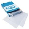 Elba Pack de 100 Pochettes Multi-trous PP 70 Microns - Format A4 - Finition Verre - Transparent