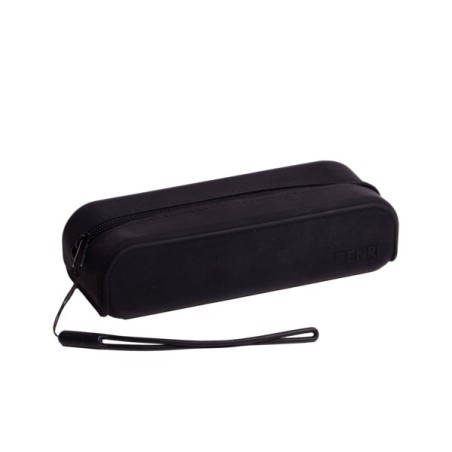 Etui Enri 1 Compartiment - En Silicone - Poignée - Couleur Noir