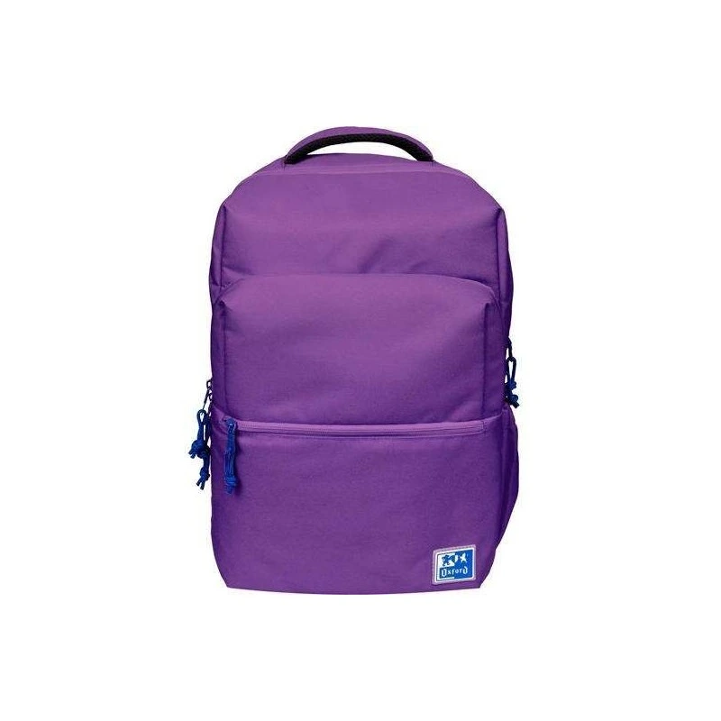 Mochila Oxford B-Ready 28L - Tamanho 42x30x15cm - Bolso acolchoado - Alça superior - Poliéster Reciclado RPET - Cor Lilás
