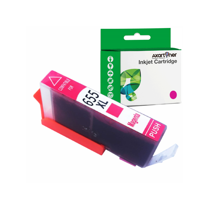 HP 655 Tinteiro Magenta Genérico - Substitui CZ111AE