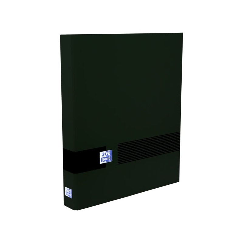 Oxford & You A4+ 4-Ring Binder D 40mm - A4+ Size - Capacity for 450 Sheets - Extra Hard Cover - 60mm Spine - Black Color