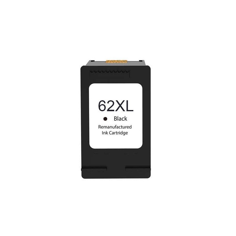 HP 62XL Negro Cartucho de Tinta Remanufacturado - Reemplaza C2P04AE/C2P05AE