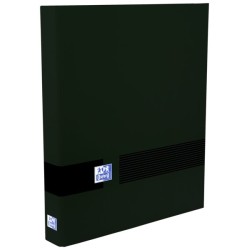 Oxford & You A4+ 4-Ring Binder D 25mm - A4+ Size - Capacity for 250 Sheets - Extra-Hard Cover - 40mm Spine - Color Black