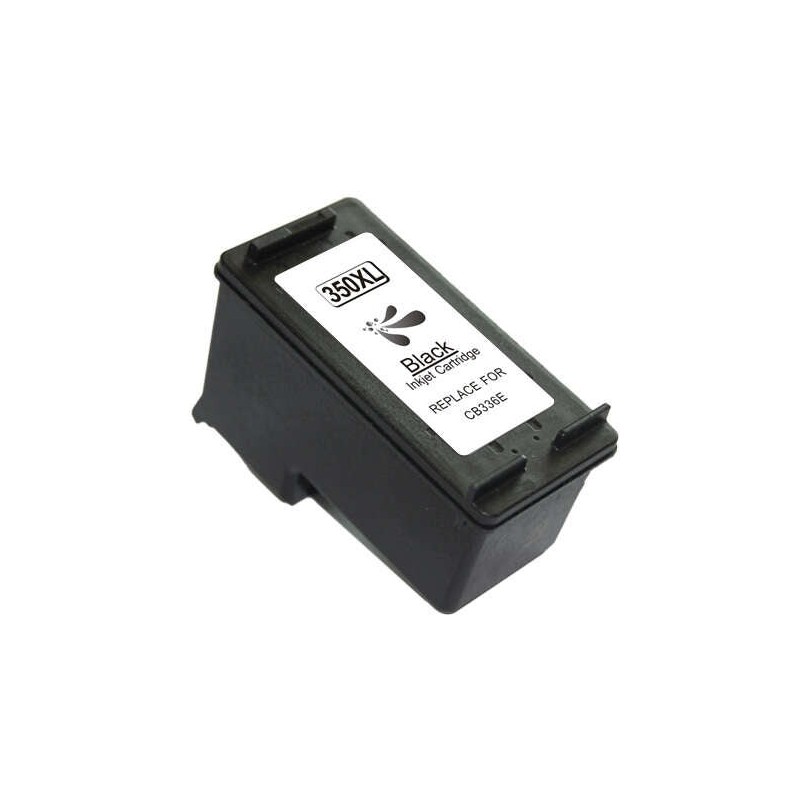 HP 350XL Tinteiro Preto Remanufaturado - Substitui CB336EE/CB335EE