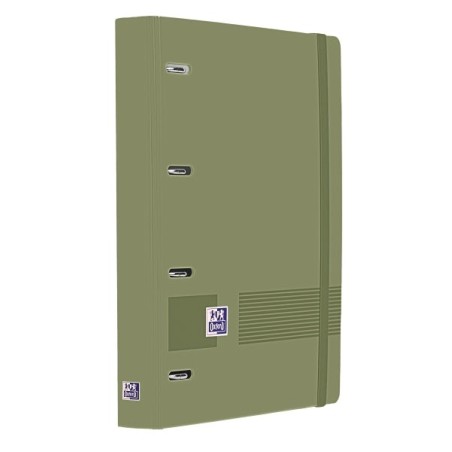 Oxford Europeanbinder Live & Go A4+ Classeur format A4+ avec recharge de 100 feuilles Grille 5x5mm - Couverture en plastique