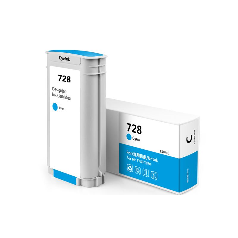 HP 728 Cyan Compatible Ink Cartridge - Replaces F9J67A/F9J63A