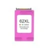 HP 62XL Color Cartucho de Tinta Remanufacturado - Reemplaza C2P06AE/C2P07AE