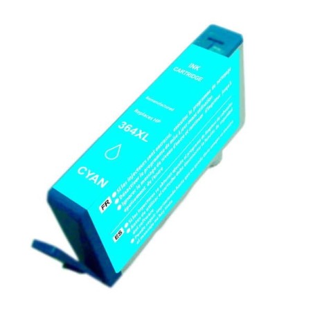 HP 364XL Cyan Cartouche d'encre Générique - Remplace CB323EE/CB318EE