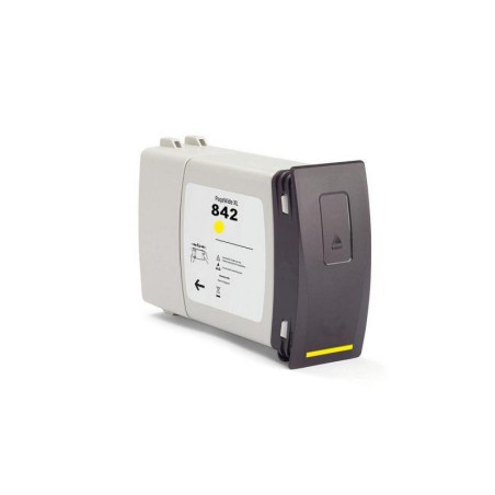 HP 842C Tinteiro Amarelo Pigmentada Genérico - Substitui C1Q56A