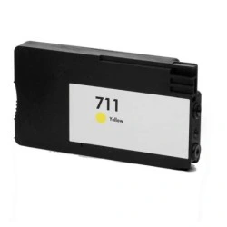 HP 711 Tinteiro Amarelo Genérico - Substitui CZ132A