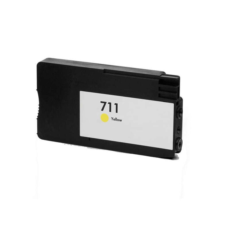 HP 711 Amarillo Cartucho de Tinta Generico - Reemplaza CZ132A