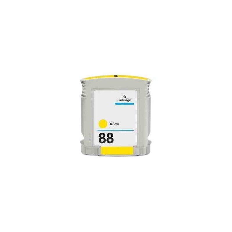 HP 88XL Tinteiro Amarelo Genérico - Substitui C9388AE/C9393AE