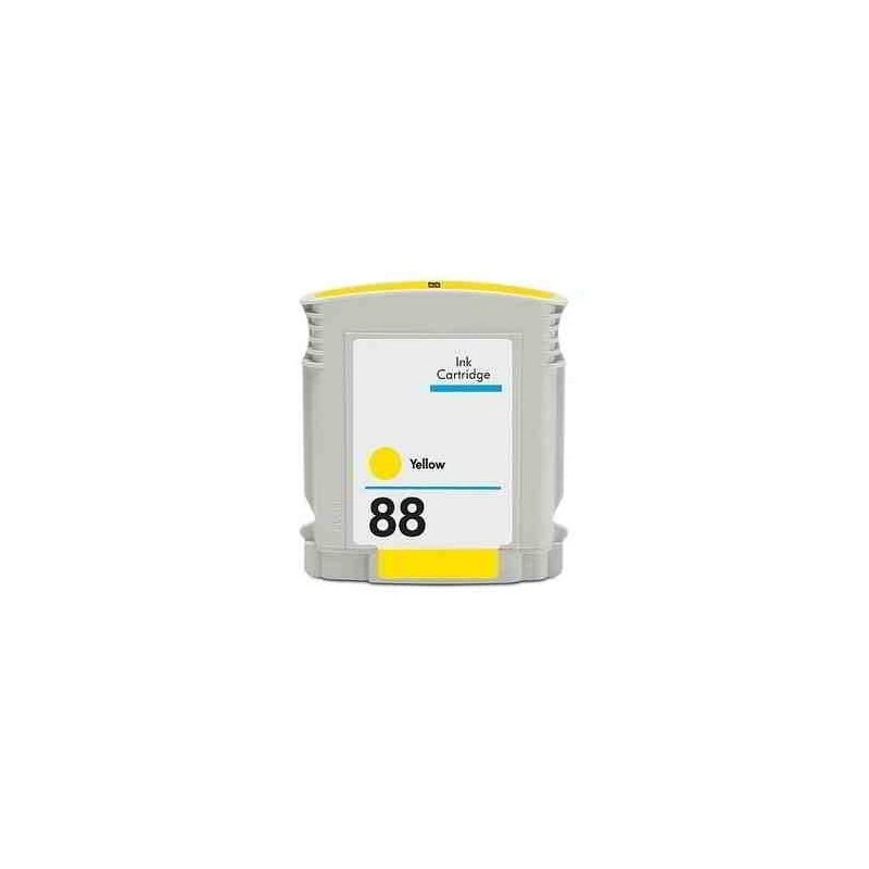 HP 88XL Tinteiro Amarelo Genérico - Substitui C9388AE/C9393AE