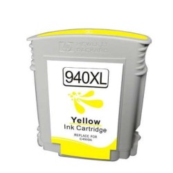 HP 940XL Yellow Compatible Ink Cartridge - Replaces C4909AE