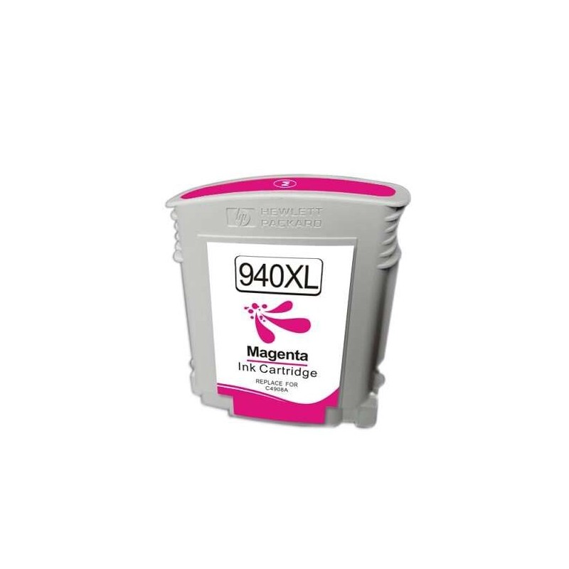 HP 940XL Tinteiro Magenta Genérico - Substitui C4908AE