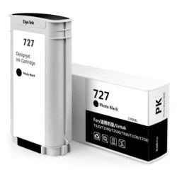 HP 727 Tinteiro Preto Photo Genérico - Substitui B3P23A/F9J79A