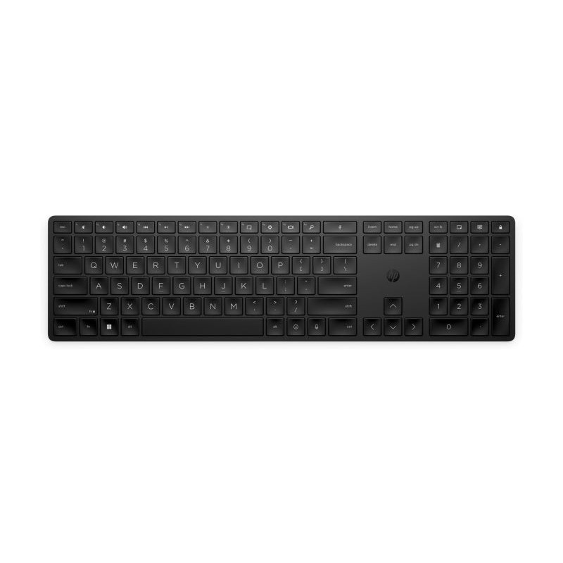HP 455 Programmable Wireless Keyboard 2,4GHz - More than 20 Programmable Keys - Contoured Keys with 2 mm Travel - Adjustable