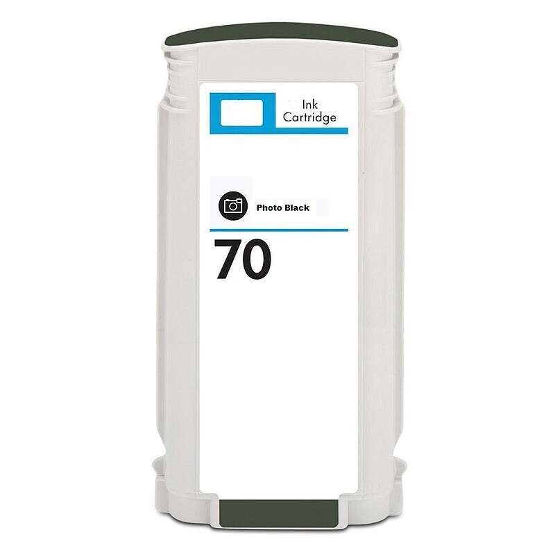 HP 70 Tinteiro Preto Photo Pigmentada Genérico - Substitui C9449A