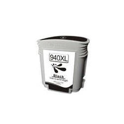 HP 940XL Black Compatible Ink Cartridge - Replaces C4902AE/C4906AE