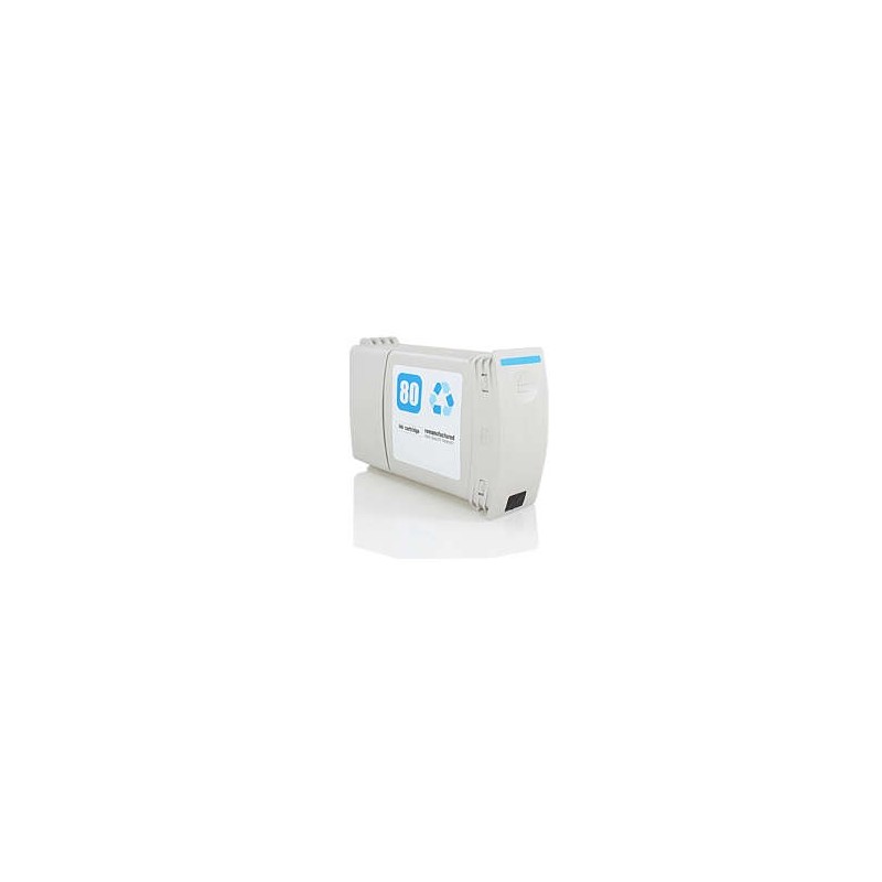 HP 80 Cyan Compatible Ink Cartridge - Replaces C4846A