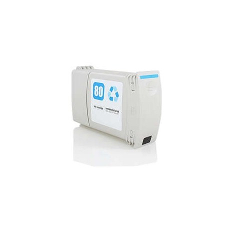 HP 80 Tinteiro Ciano Genérico - Substitui C4846A