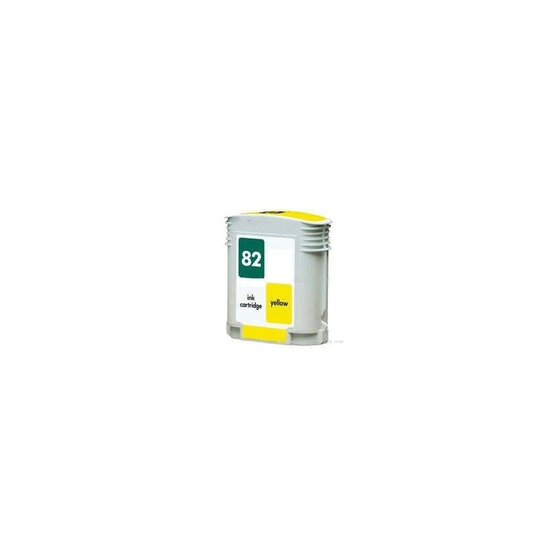 HP 82 Jaune Cartouche d'encre Générique - Remplace C4913A