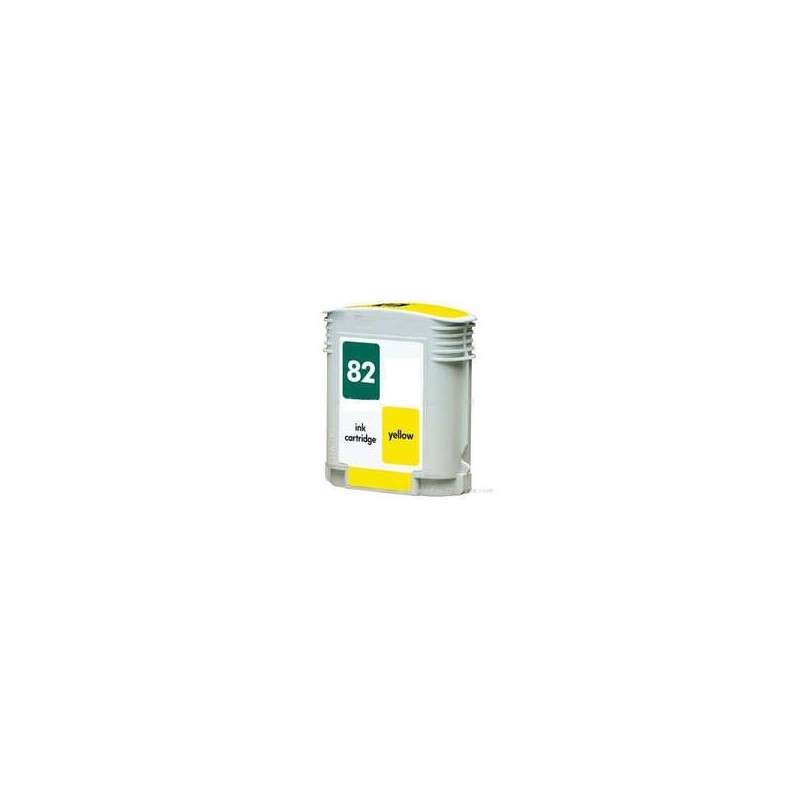HP 82 Tinteiro Amarelo Genérico - Substitui C4913A