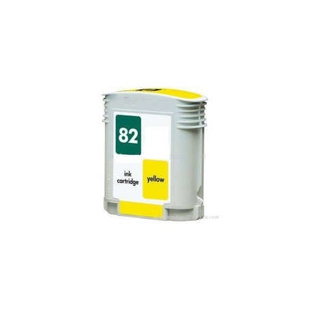 HP 82 Tinteiro Amarelo Genérico - Substitui C4913A