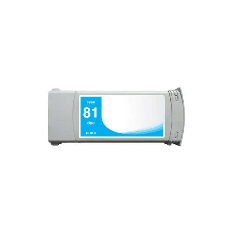 HP 81 Cyan Compatible Ink Cartridge - Replaces C4931A