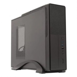Boîtier tour Unykach UK2010 ITX, MicroATX - Alimentation 450 W incluse - Taille de disque prise en charge 3,5", 2,5" - USB-A