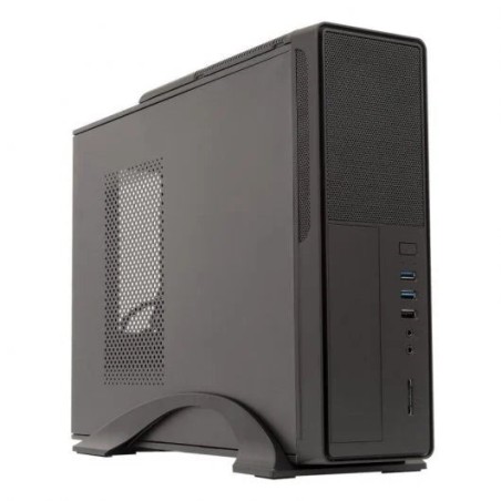 Unykach UK2010 Caja Torre ITX, MicroATX - Fuente de Alimentacion 450W Incluida - Tamaño Disco Soportado 3.5", 2.5" - USB-A
