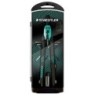 Staedtler Norix 555 Compas Metalico Escolar de Precision - Mecanismo Pulsador y Ajuste por Rueda Central - Color Verde/Negro