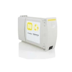 HP 80 Yellow Compatible Ink Cartridge - Replaces C4848A