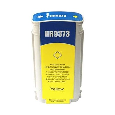 HP 72 Tinteiro Amarelo Genérico - Substitui C9373A