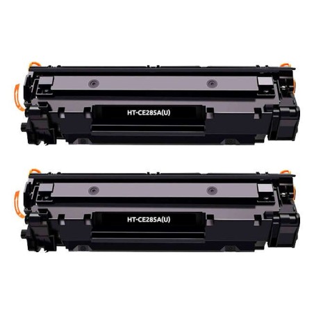 Canon 728/725/712/713/726 Preto Pack de 2 Cartuchos de Toner Genéricos - Substitui 3500B002/3484B002/1870B002/1871B002/3483B002