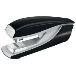 Petrus 236 Metal Desktop Stapler - Staples up to 30 Sheets - Flat Stapling can be Nailed - Color Black