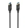 Aisens Cable HDMI V2.1 AOC Ultra Alta Velocidad - HEC 8K@60HZ 4K@120HZ 4:4:4 48GBPS - 20m - Color Negro