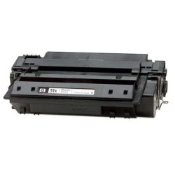 HP Q7551X Noir Cartouche de toner Générique - Remplace 51X