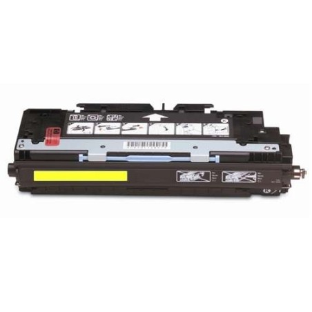 HP Q2672A Yellow Compatible Toner Cartridge - Replaces 309A