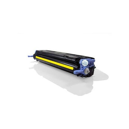 HP Q6002A Yellow Compatible Toner Cartridge - Replaces 124A