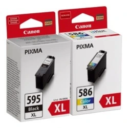 Canon PG-595XL/CL-586XL Multipack de 2 Cartouches d'Encre Originales - 7170C004
